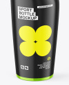 Metallic Sport Bottle Mockup