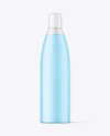 Frosted Cosmetic Bottle Mockup Frosted Cosmetic Bottle Mockup