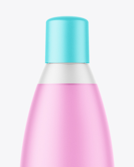 Frosted Cosmetic Bottle Mockup Frosted Cosmetic Bottle Mockup