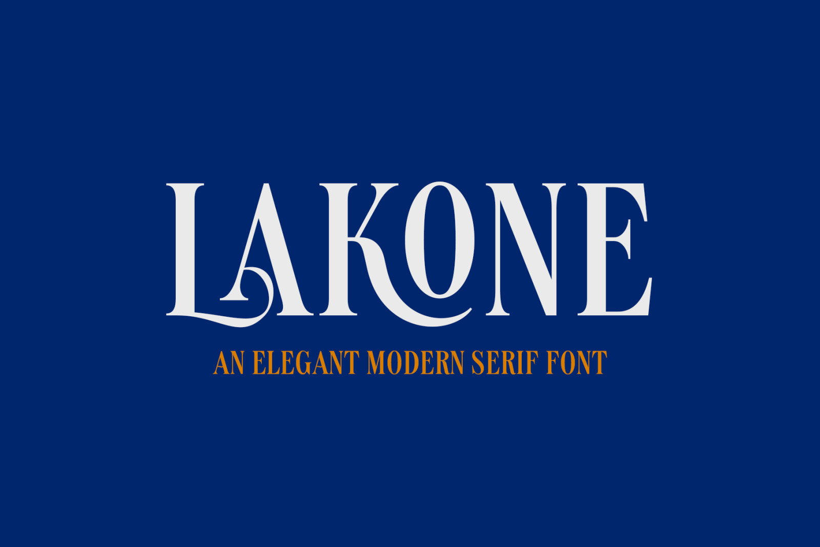 Lakone Modern Serif