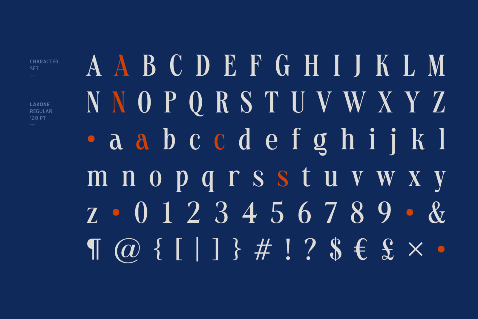 Lakone Modern Serif