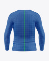 Kids Long Sleeve Compression T-Shirt Mockup – Back View