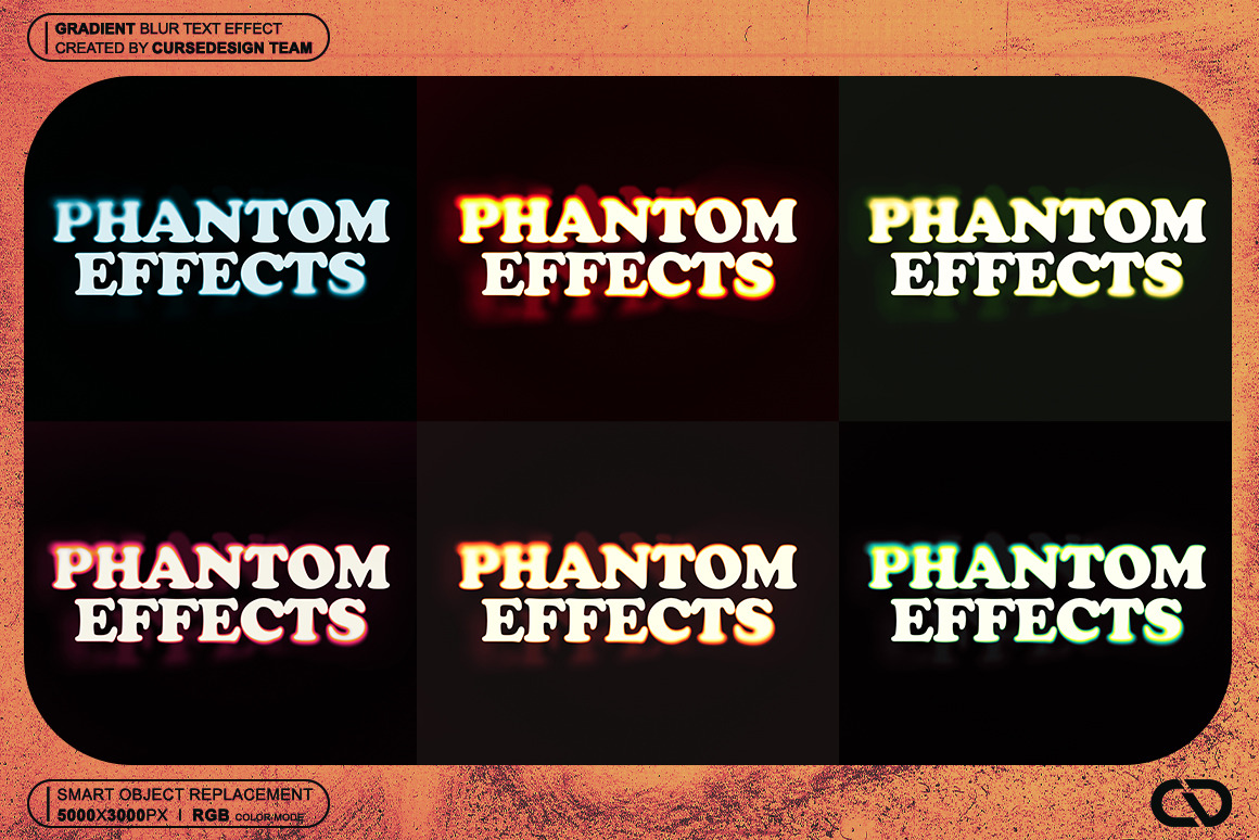 Gradient Blur Text Effect Gradient Blur Text Effect