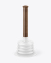 Plunger With Dark Wood Handle Mockup