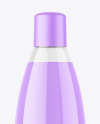 Clear Cosmetic Bottle Mockup