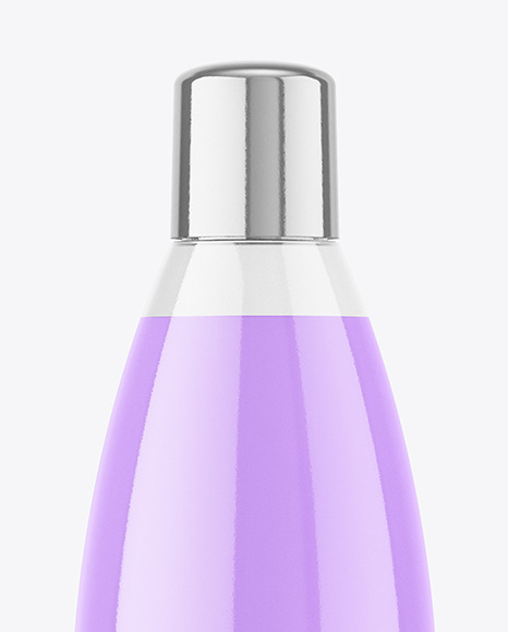 Clear Cosmetic Bottle Mockup