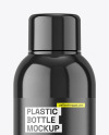 Glossy Plastic Bottle Mockup