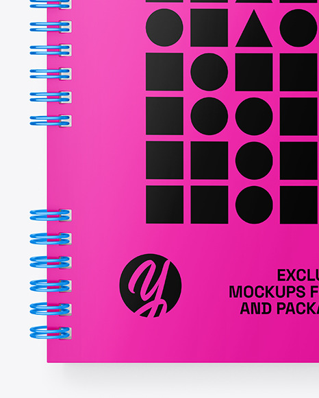 Glossy Notepad Mockup