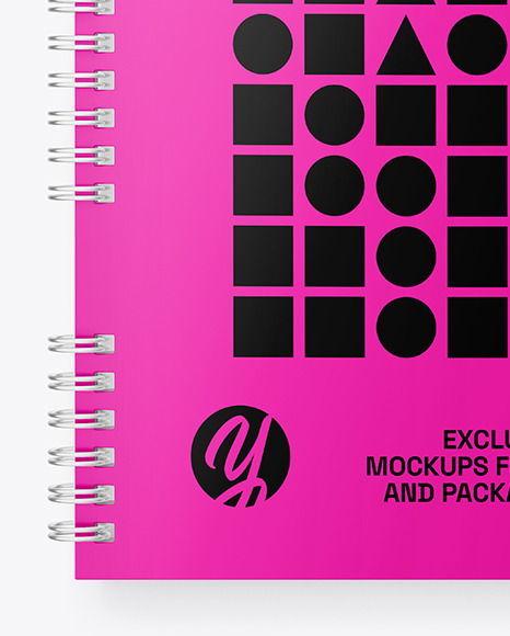 Glossy Notepad Mockup