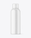 Matte Plastic Bottle Mockup