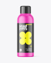 Matte Plastic Bottle Mockup