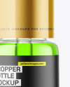 Clear Glass Dropper Bottle Mockup Clear Glass Dropper Bottle Mockup