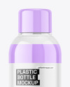 Clear Plastic Bottle Mockup Clear Plastic Bottle Mockup