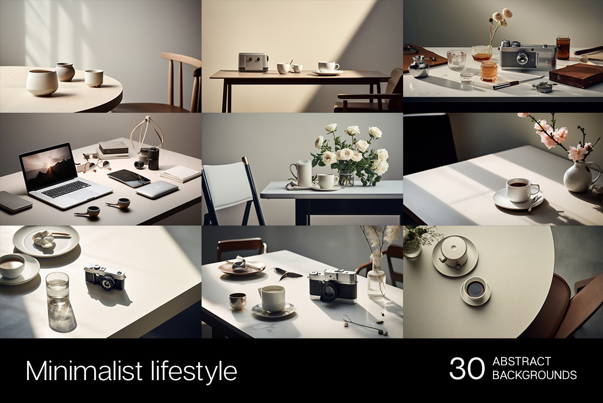 Neutral Minimalist lifestyle