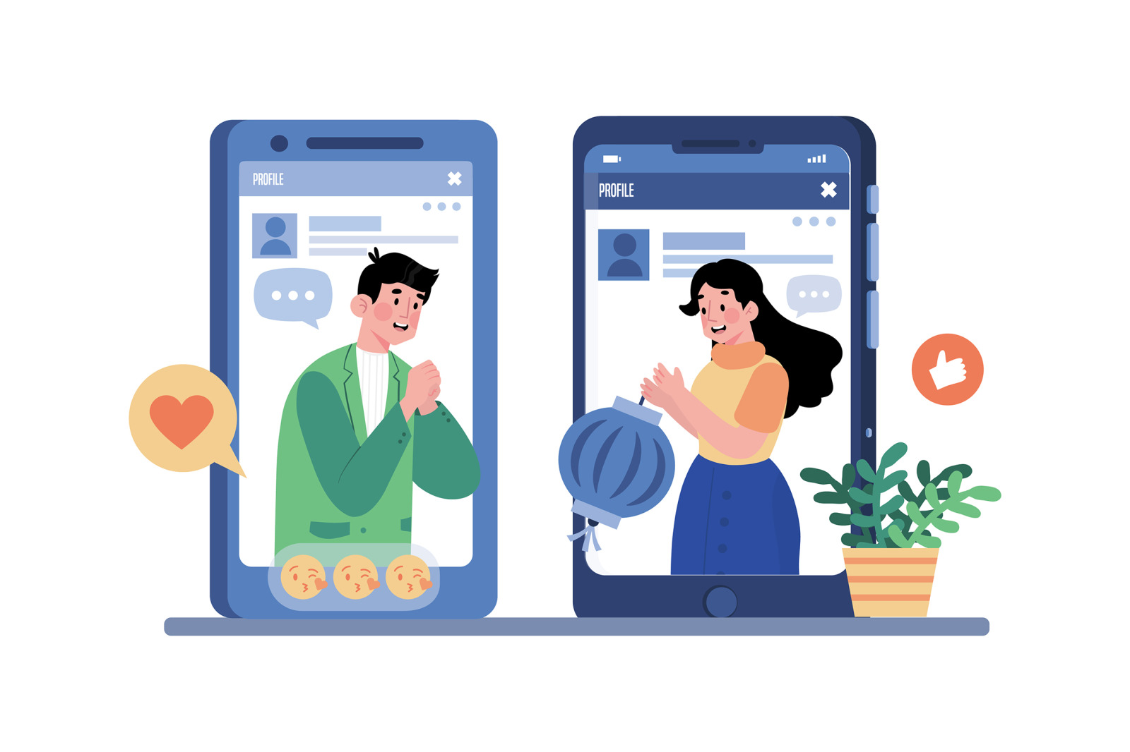 M736_ Social Network Illustration_Part 01 M736_ Social Network Illustration_Part 01