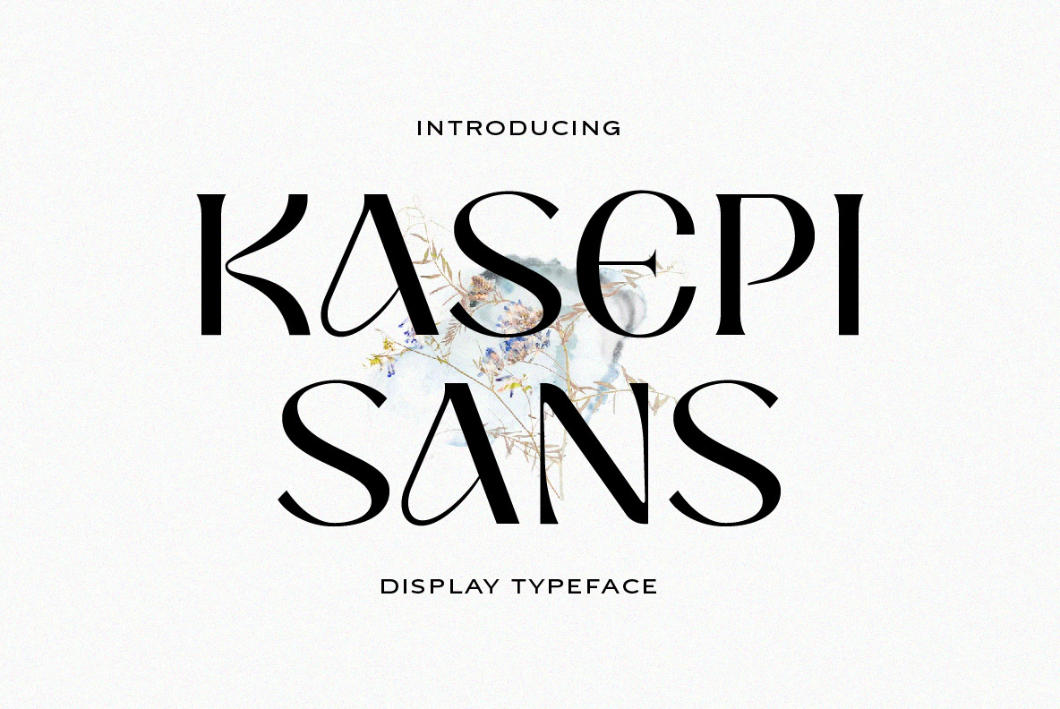 Kasepi Sans Display Typeface