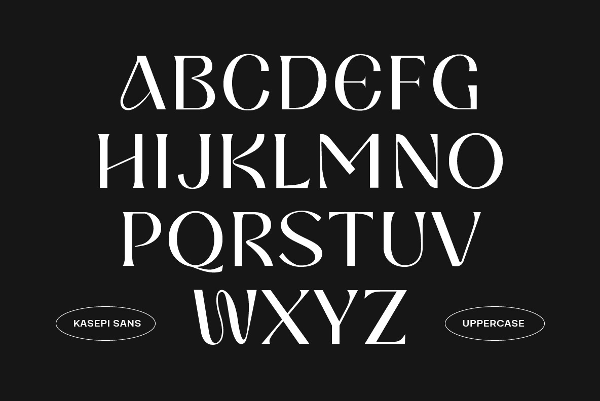 Kasepi Sans Display Typeface Kasepi Sans Display Typeface