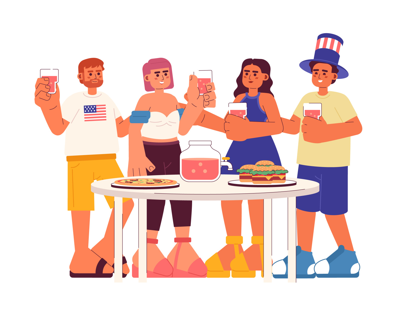 Independence day in America Independence day in America
