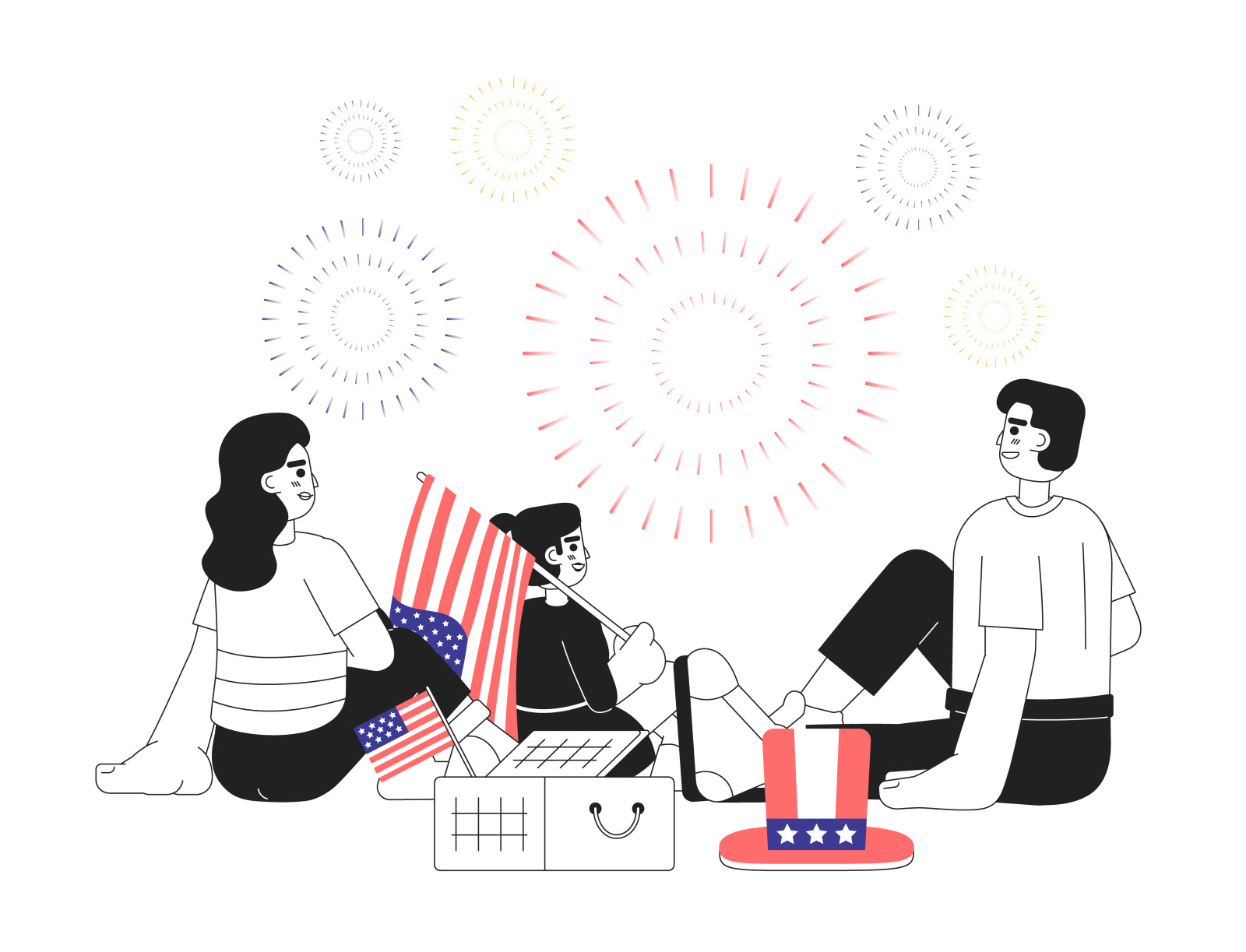 Independence day in America Independence day in America