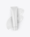 Matte Tube With Cream Mockup