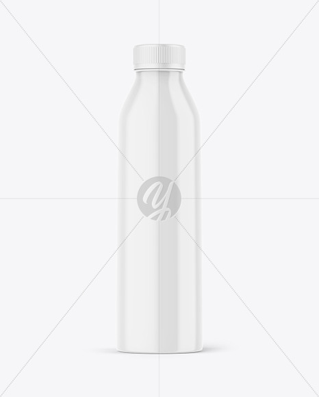 Glossy Juice Bottle Mockup