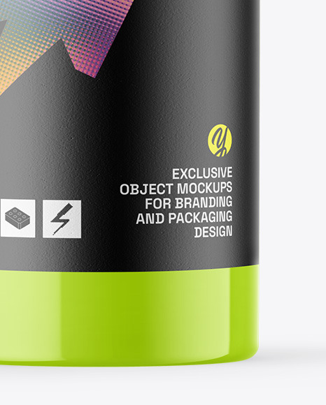 Glossy Cosmetic Bottle With Pump Mockup Glossy Cosmetic Bottle With Pump Mockup