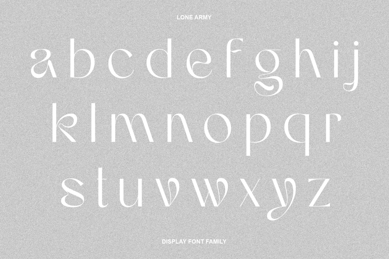 Armany - Font Family