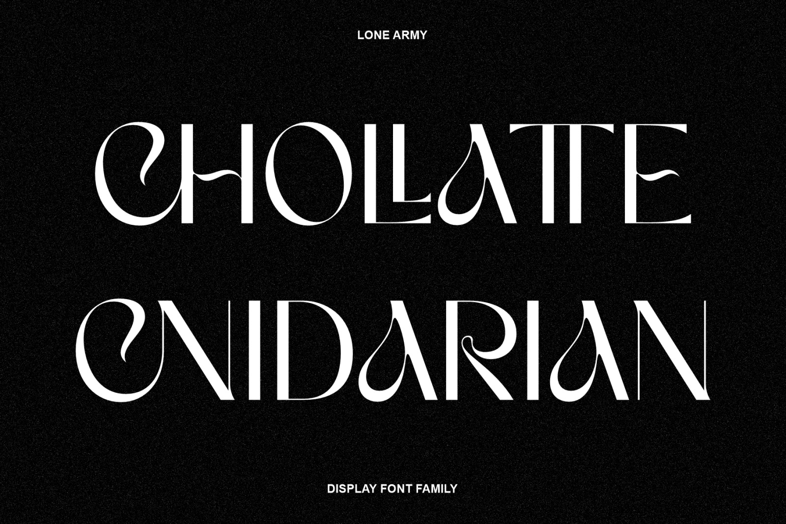 Armany - Font Family