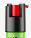 Matte Self Defense Pepper Spray Bottle Mockup