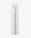 Glossy Metallic Self Defense Pepper Spray Bottle Mockup