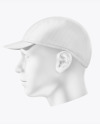 Cycling Cap Mockup - Side View