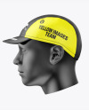 Cycling Cap Mockup - Side View