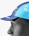 Cycling Cap Mockup - Side View