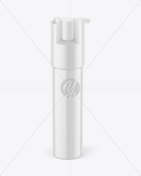 Glossy Self Defense Pepper Spray Bottle Mockup