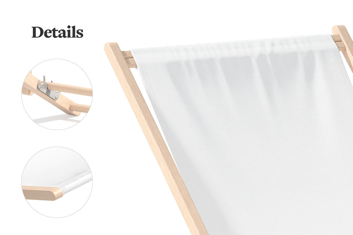 Folding Beach Chair Mockup Folding Beach Chair Mockup