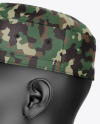 Military Cap Mockup - Left View