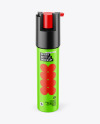 Matte Self Defense Pepper Spray Bottle Mockup