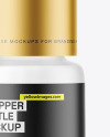 Frosted Glass Dropper Bottle Mockup Frosted Glass Dropper Bottle Mockup
