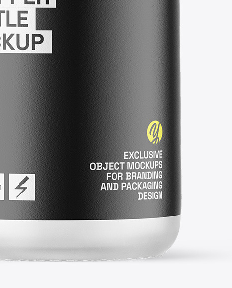 Frosted Glass Dropper Bottle Mockup Frosted Glass Dropper Bottle Mockup