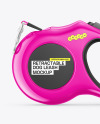 Glossy Retractable Dog Leash Mockup