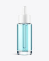 Clear Glass Dropper Bottle Mockup