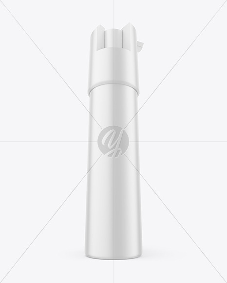 Matte Self Defense Pepper Spray Bottle Mockup