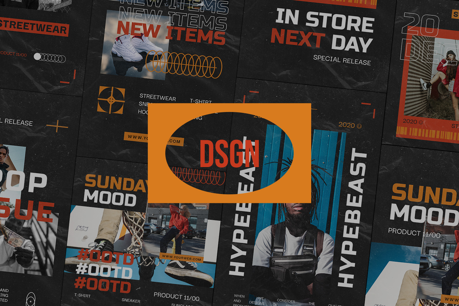 Beast Urban Instagram Templates Beast Urban Instagram Templates