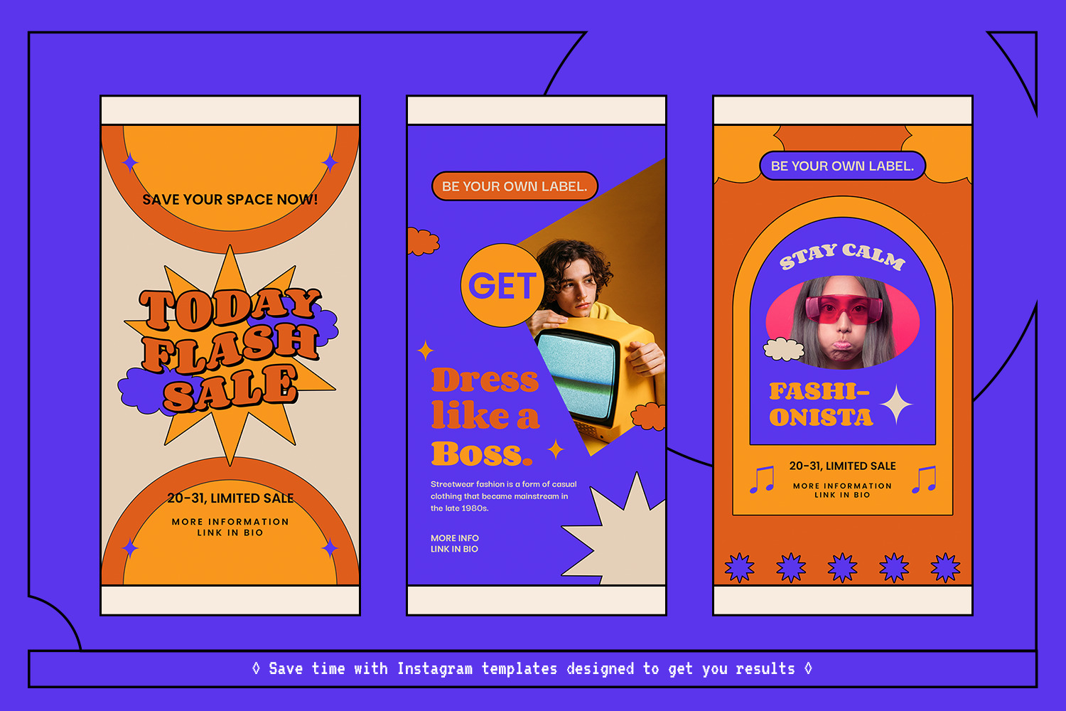 Bowna Y2k Modern Instagram Templates Bowna Y2k Modern Instagram Templates