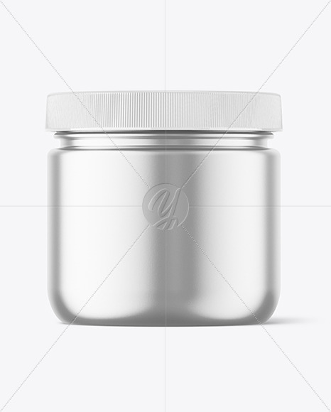 Metallic Jar Mockup Metallic Jar Mockup
