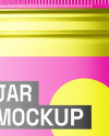 Metallic Jar Mockup Metallic Jar Mockup