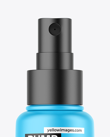 Matte Spray Bottle Mockup