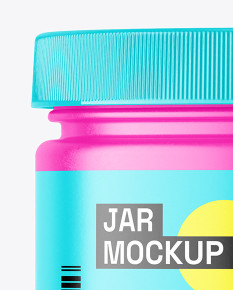 Matte Jar Mockup