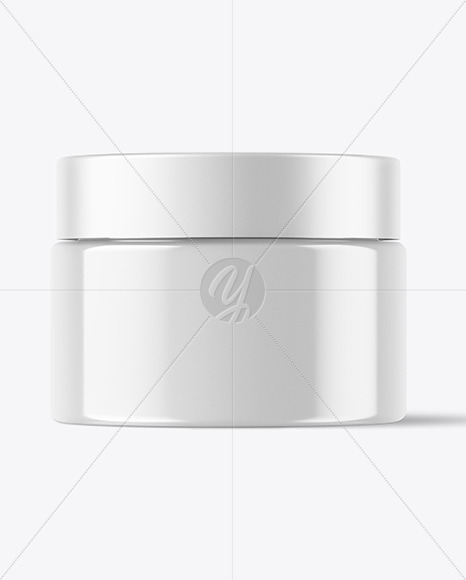 50ml Glossy Jar Mockup