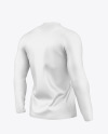 Men's Long Sleeve Raglan T-Shirt Mockup